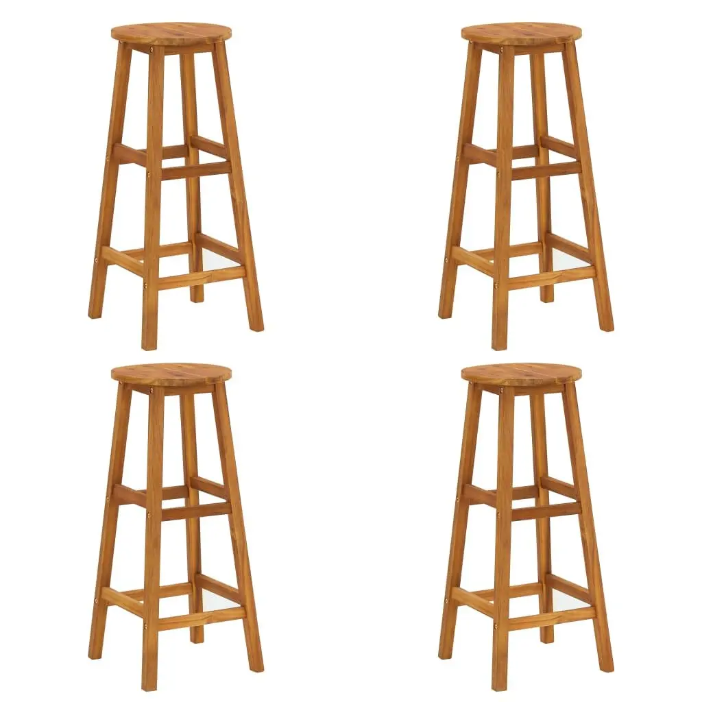 5-Piece Garden Bar Set in Solid Acacia Wood