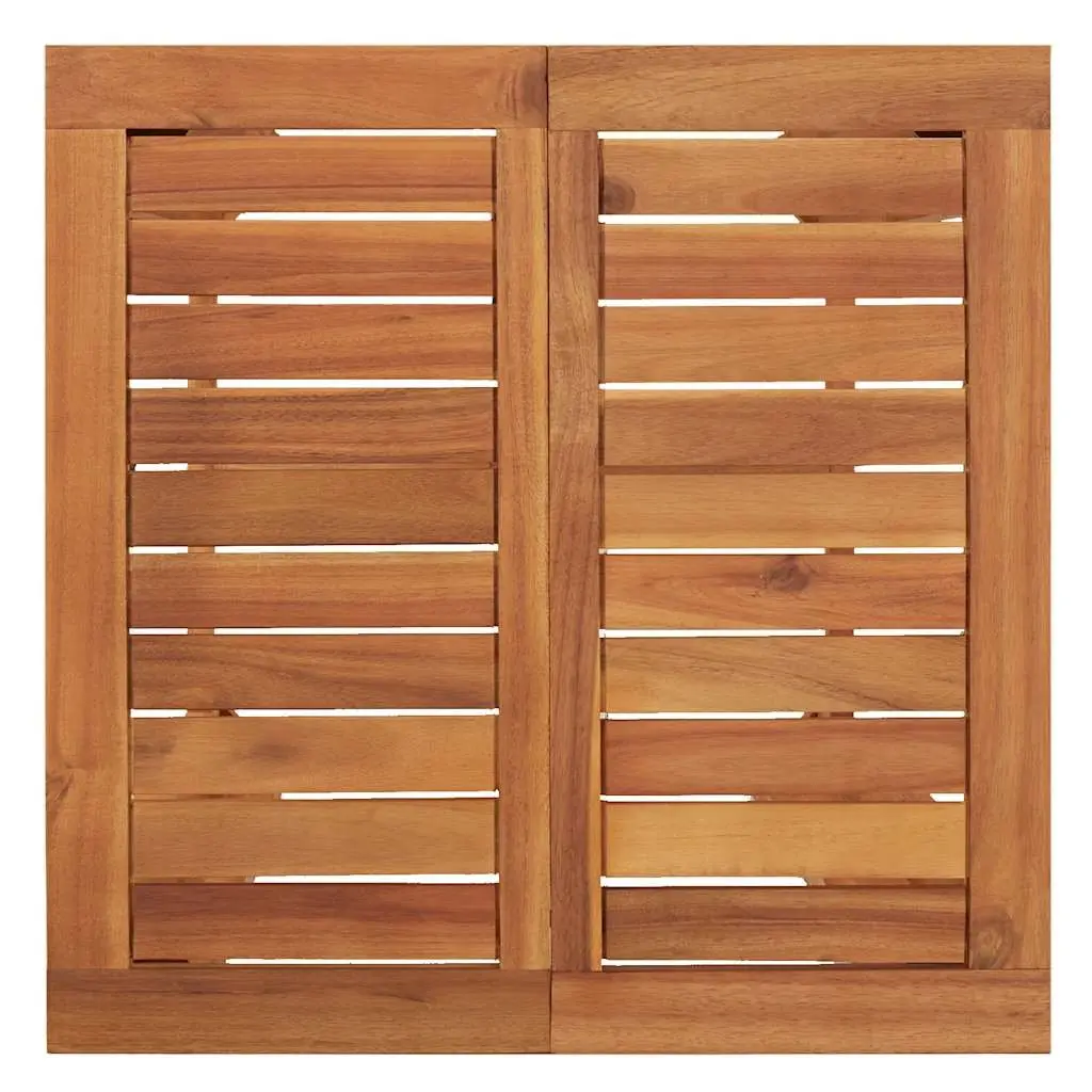 5 Piece Garden Bar Set Solid Acacia Wood Brown