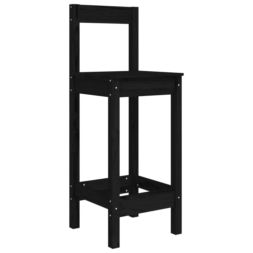 Outdoor Garden Bar Set with Sturdy Pine Wood Construction