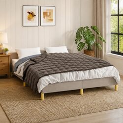 Premium Grey Weighted Blanket 152x203 cm 11 kg