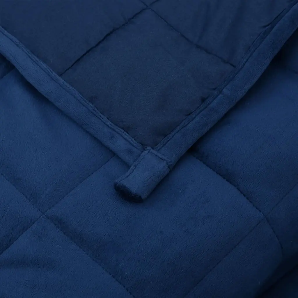 Calming Weighted Blanket in Blue 122x183 cm 5 kg