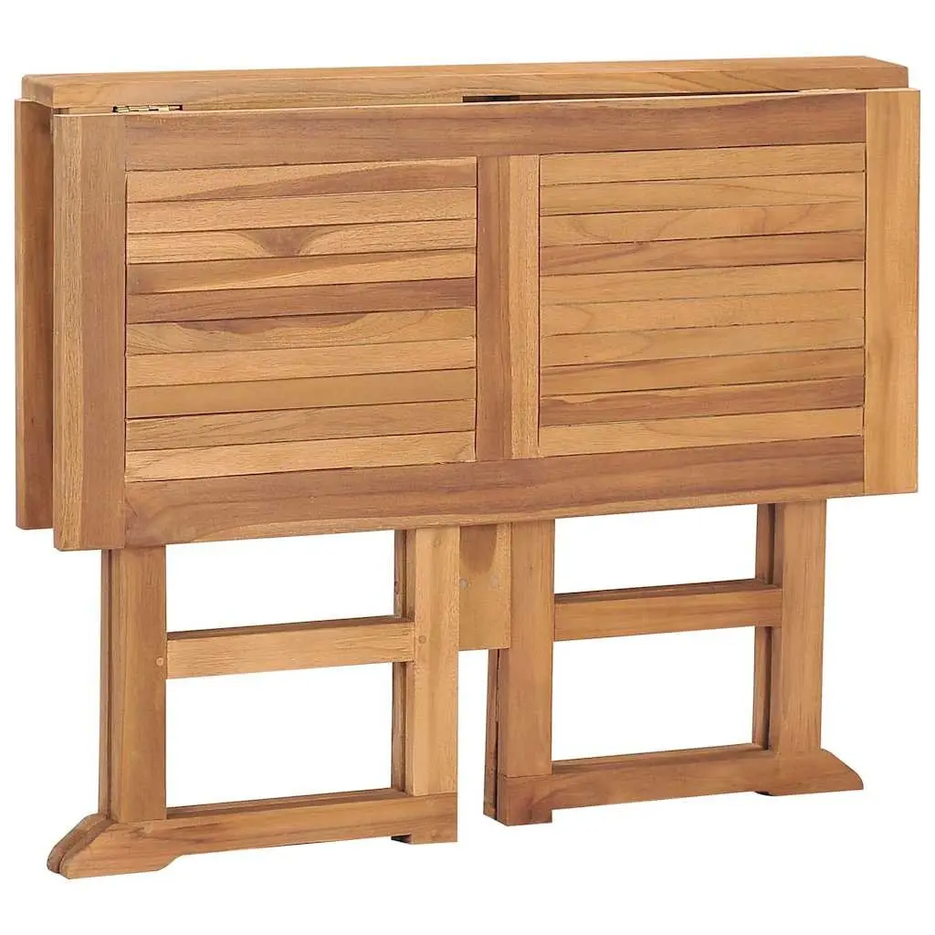 Folding Garden Dining Table in Teak Wood
