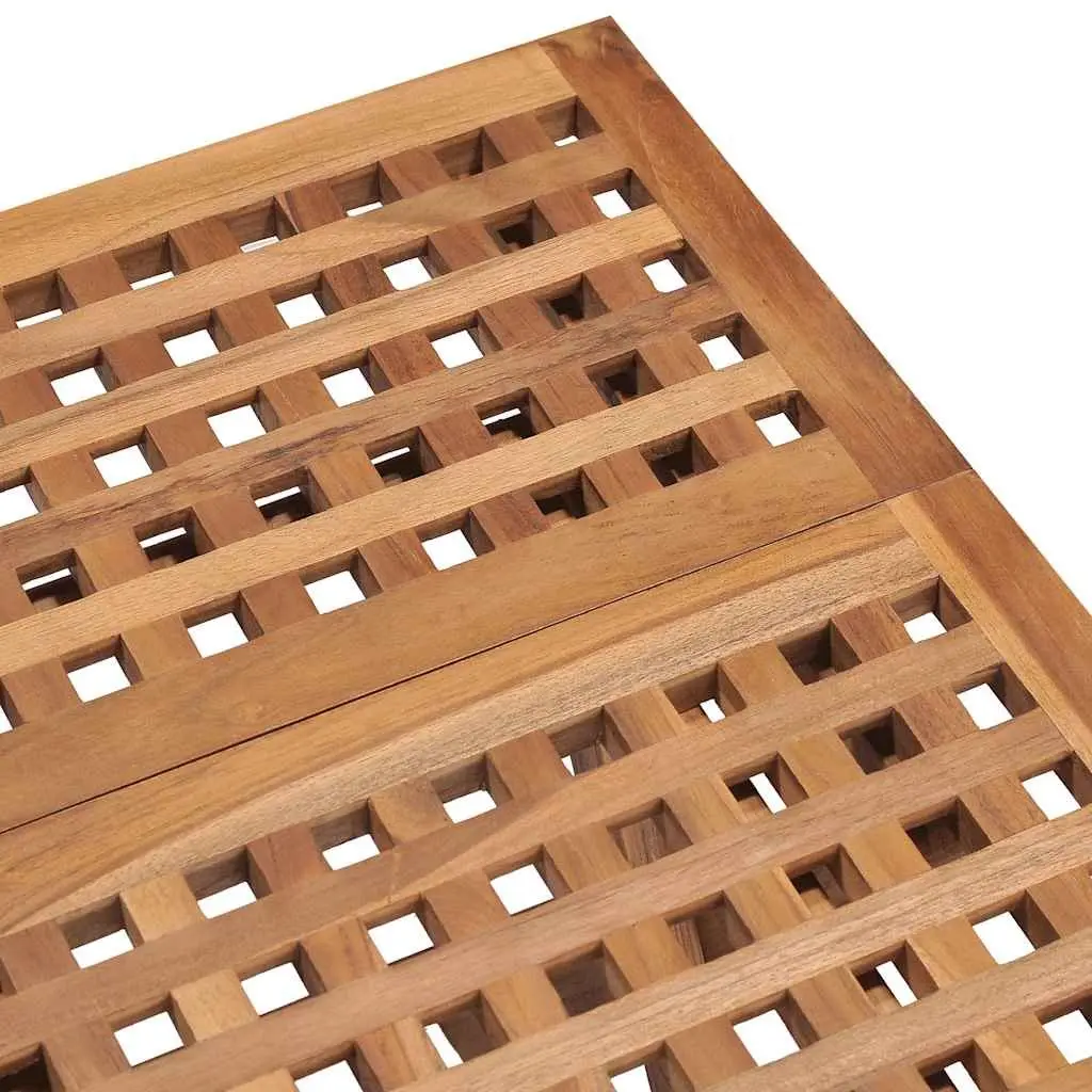 Brown Wood Folding Garden Table for Outdoors