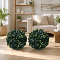 Durable Artificial Boxwood Balls for Home and Garden