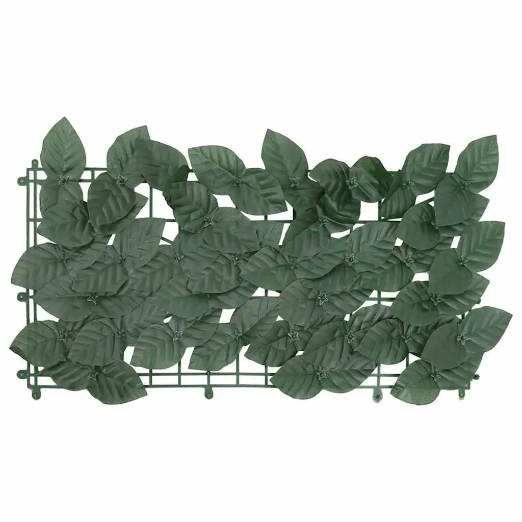 Balcony Privacy Screen with Leaf Pattern