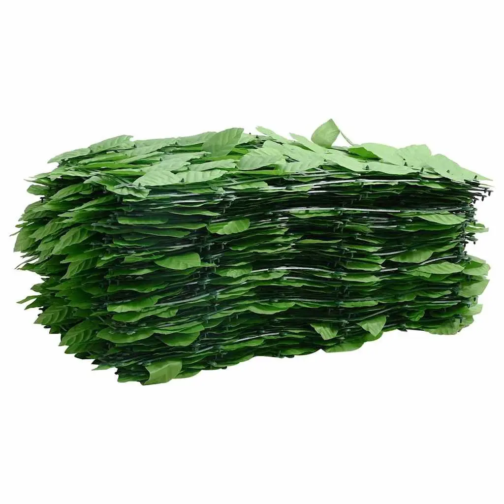 Green Leaf Privacy Screen 400x75cm for Outdoor Spaces