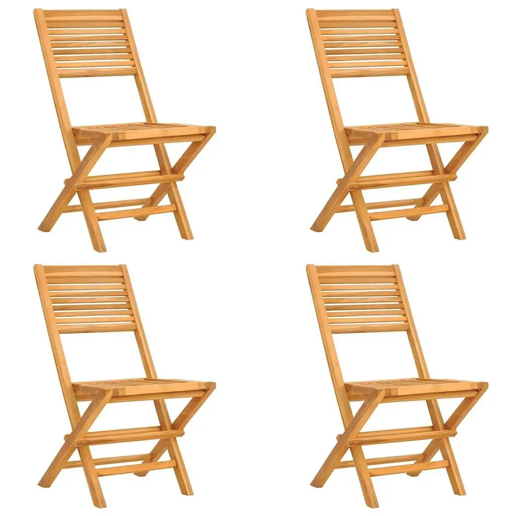 5 Piece Teak Wood Garden Dining Set