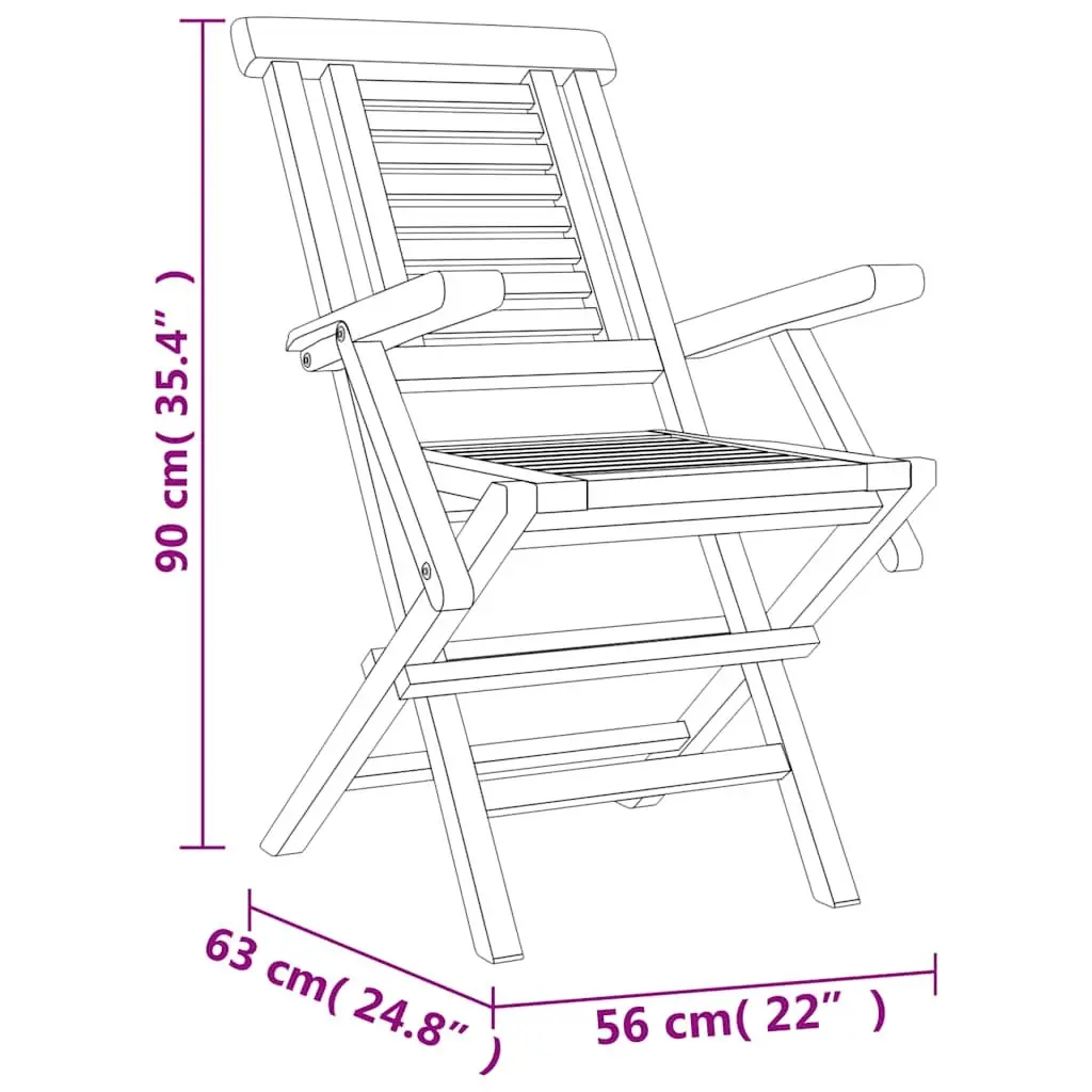 5-Piece Outdoor Dining Set with Folding Table