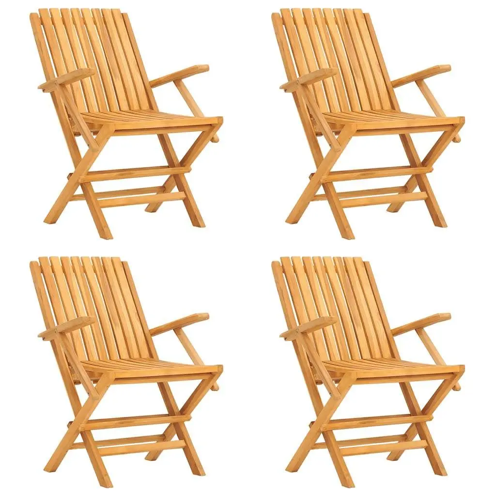 5 Piece Teak Wood Garden Dining Set