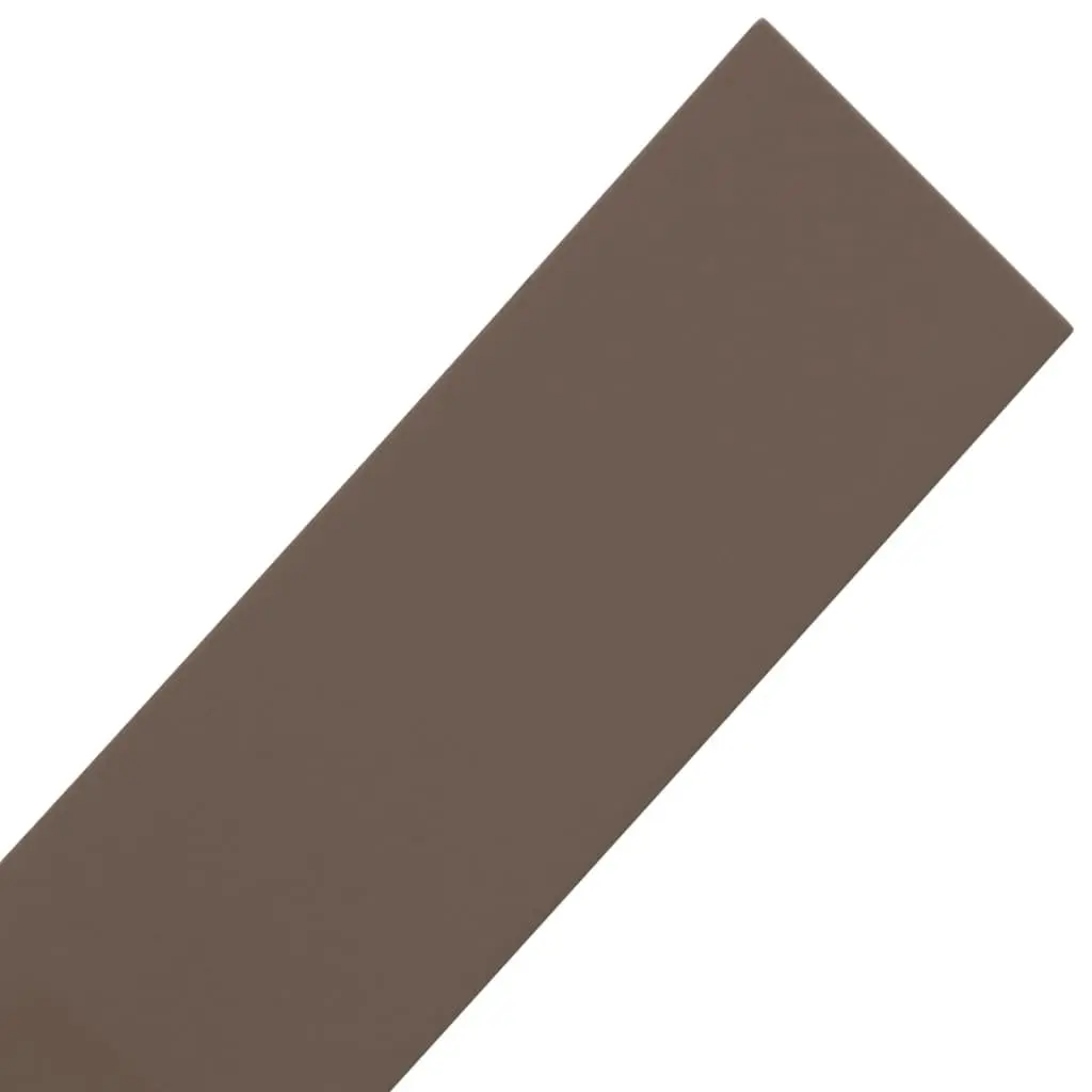 Garden Edgings 3 Pieces Brown 10 m 10 cm Flexible Lawn Border Edging Flower Bed