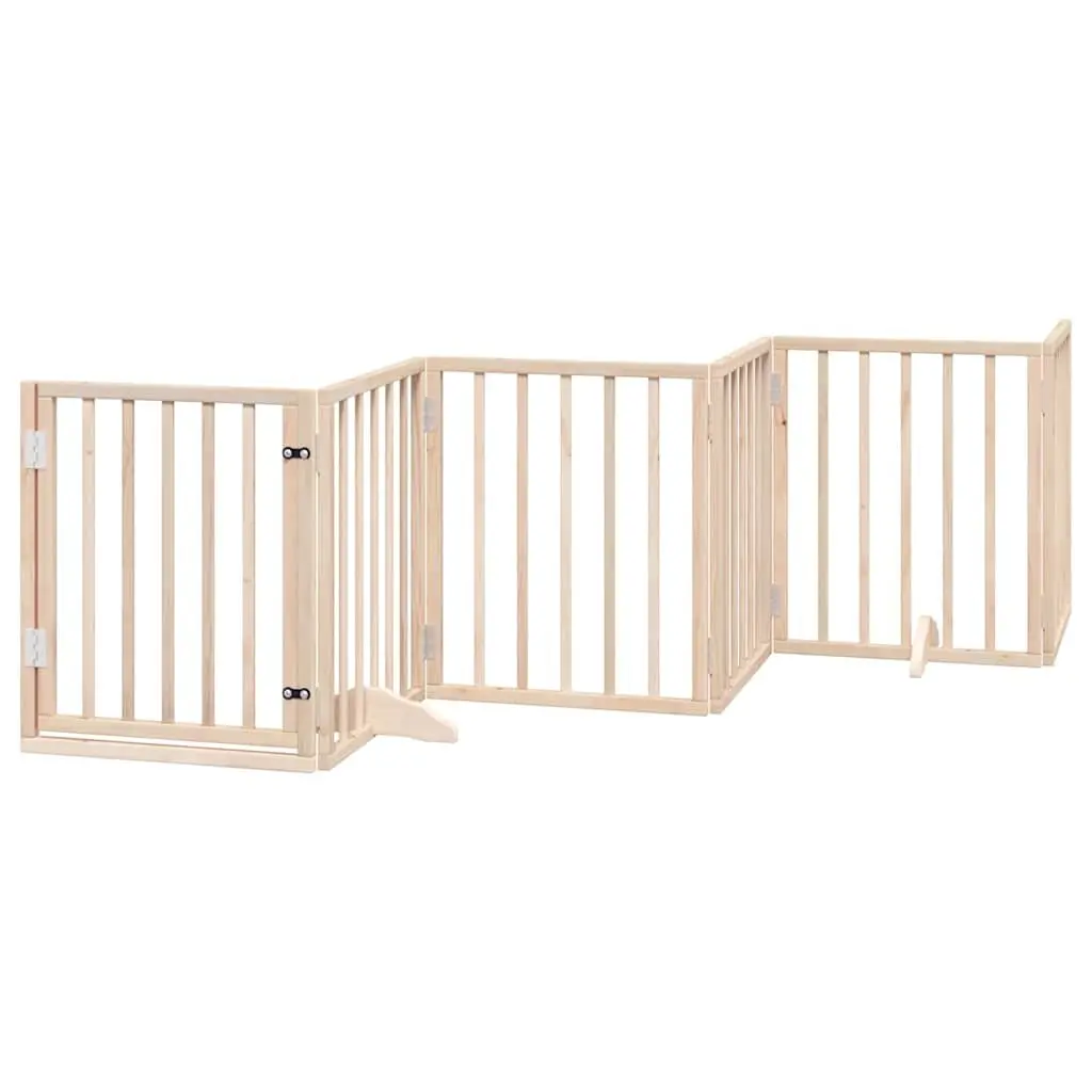 Foldable Dog Gate with 15 Panels, 750cm Length