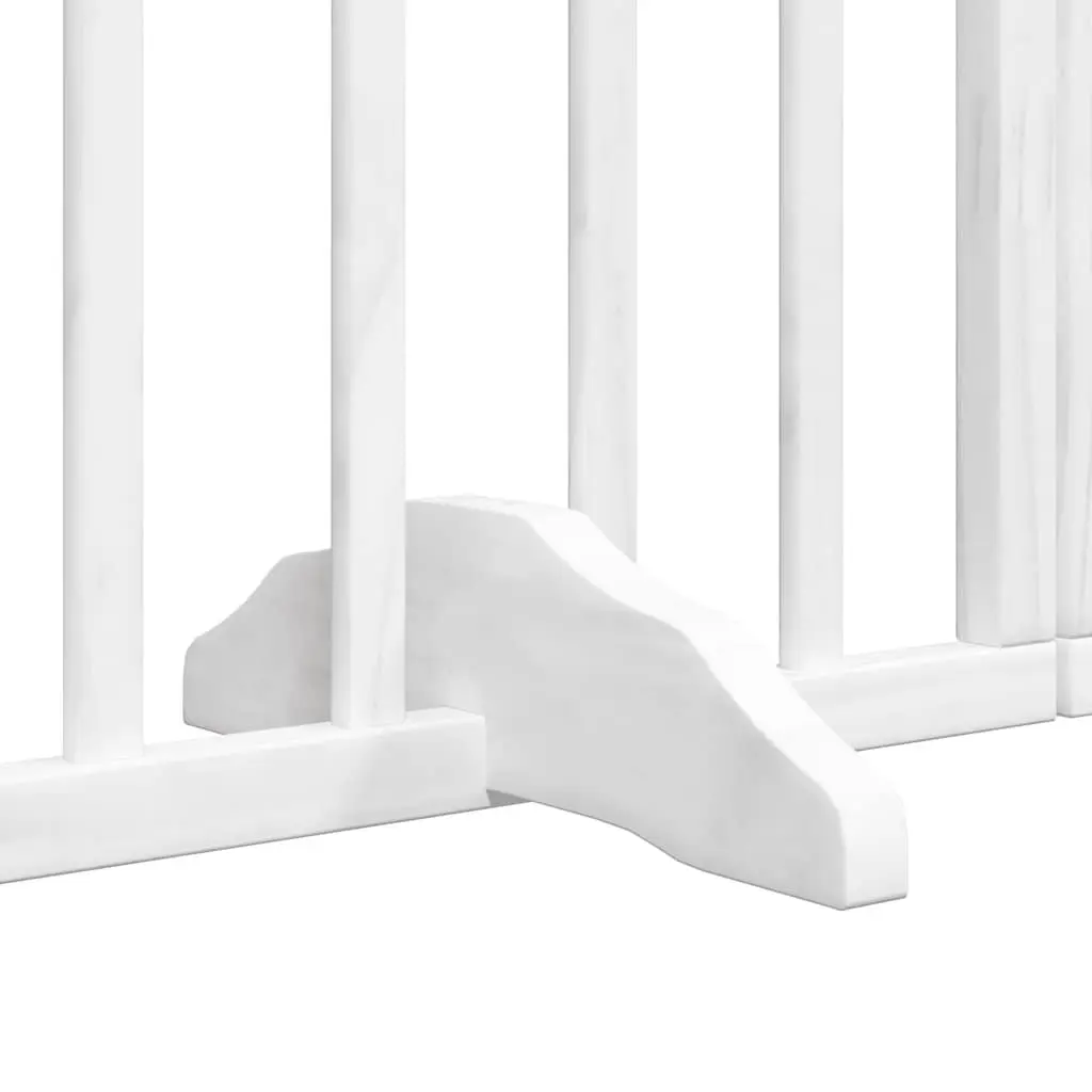 Foldable Dog Gate with Door for Pets