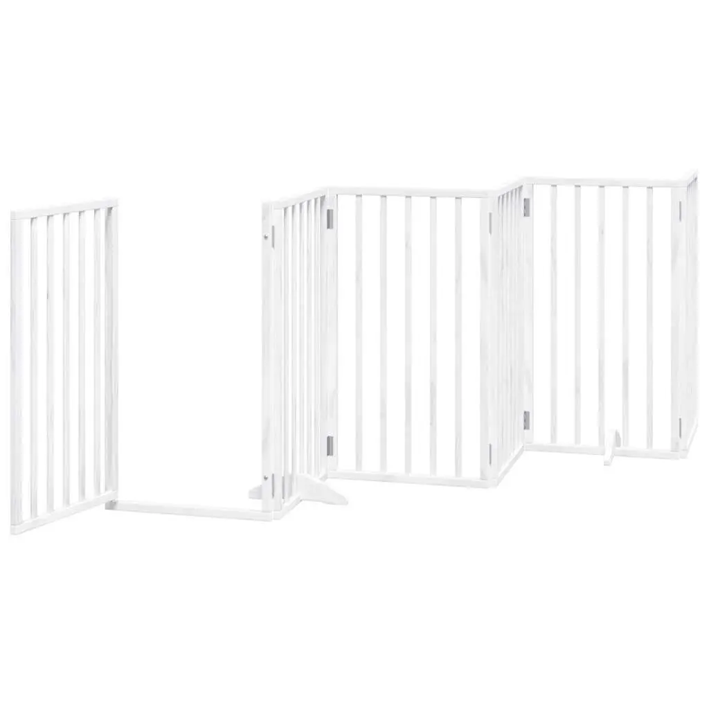Foldable Dog Gate with 15 Panels and Locks