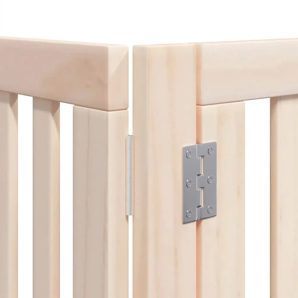 Foldable Dog Gate with 12 Panels and Locks