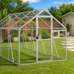 Premium Aluminium Bird Aviary 1.79x6x1.85m Flight Cage