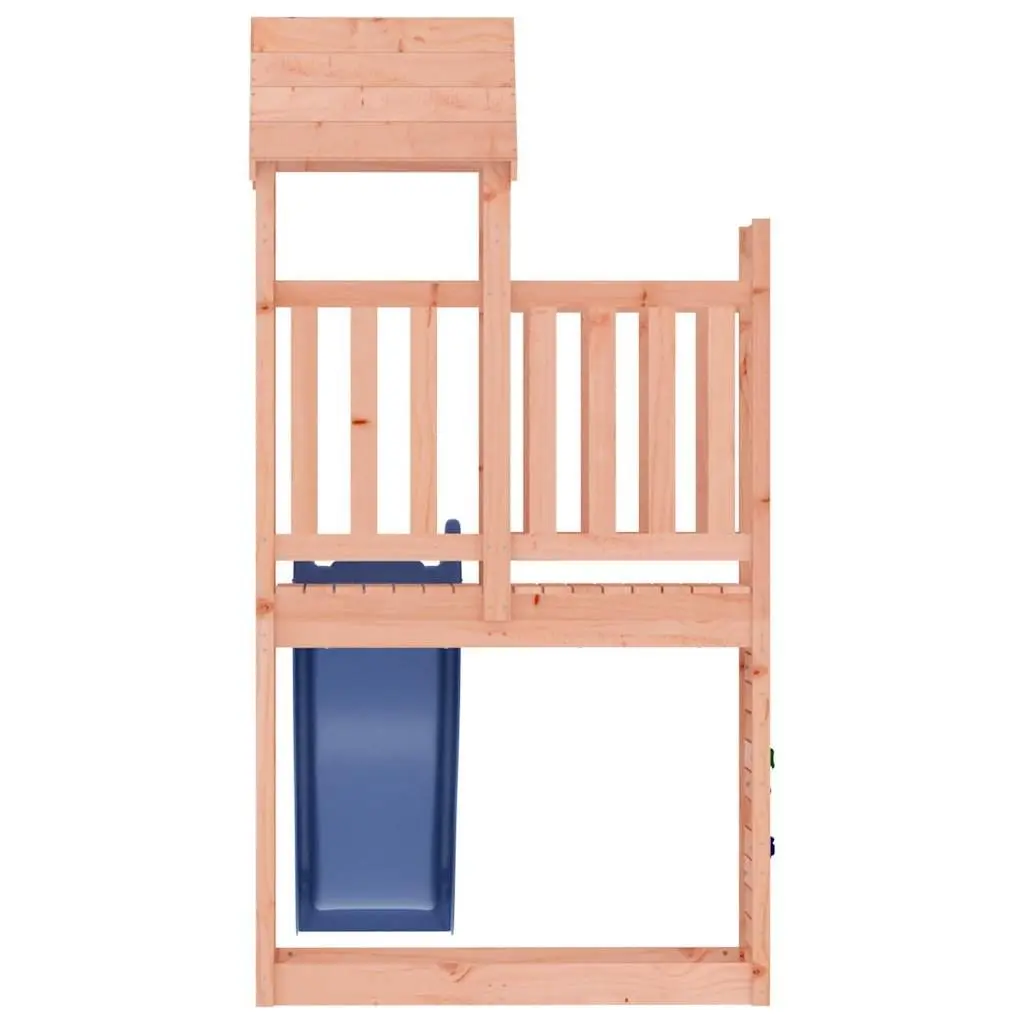 Wooden Climbing Frame with Slide and Sandbox