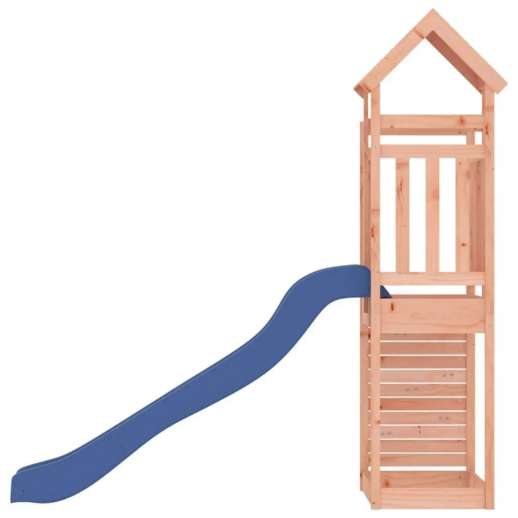 Wooden Climbing Frame with Slide and Sandbox