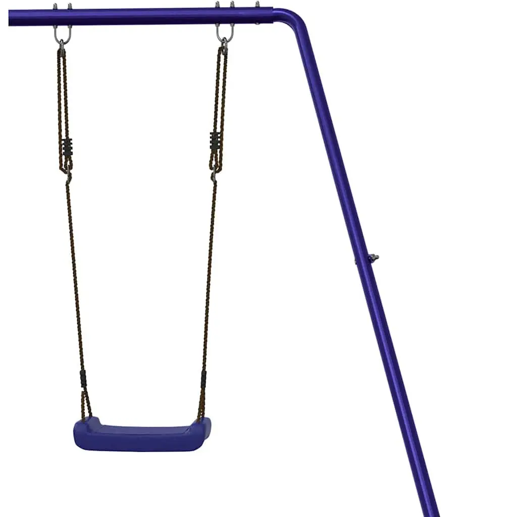 Wooden Play Equipment Outdoor Swing Climbing Frame Sandbox Brown 90cm