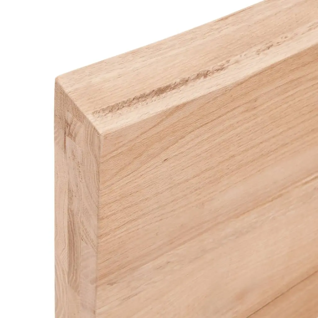 80x50x6 cm Brown Solid Wood Bathroom Countertop