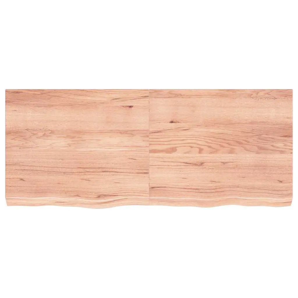 Solid Oak Wood Bathroom Countertop Vanity Top 120x50x6cm
