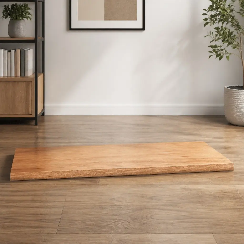 Solid Oak Wood Table Top 100x50x4 cm