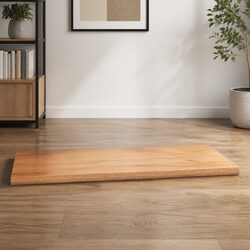 Premium Solid Oak Wood Table Top 100x50x4 cm