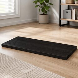 Dark Brown Handmade Solid Oak Table Top 100x60x6cm