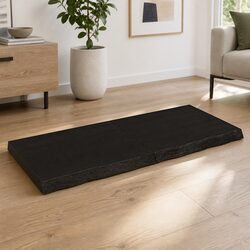 High-Quality Solid Oak Wood Table Top 120x50cm