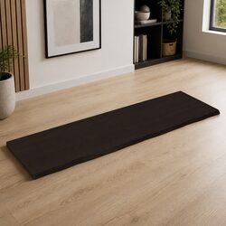 Solid Oak Wooden Table Top 180x60cm in Brown