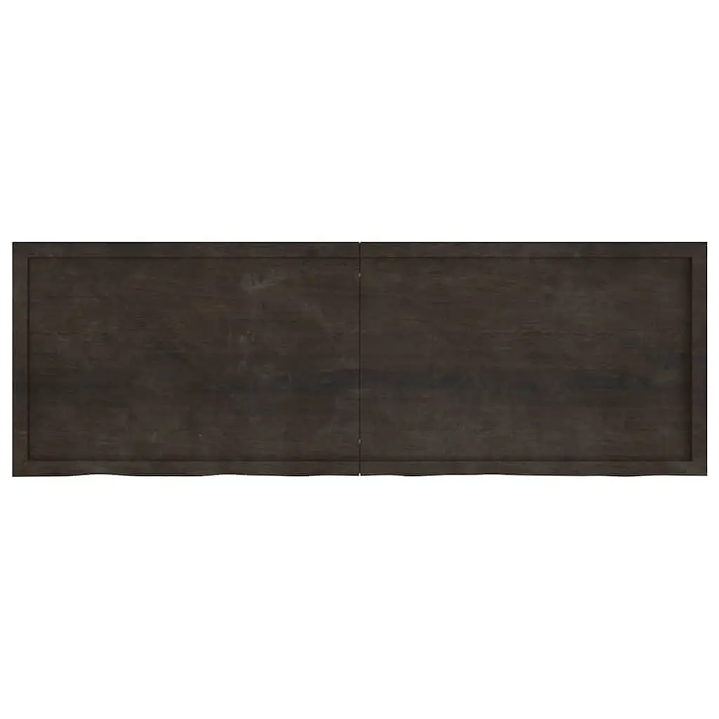 Solid Oak Wooden Table Top 180x60cm in Brown
