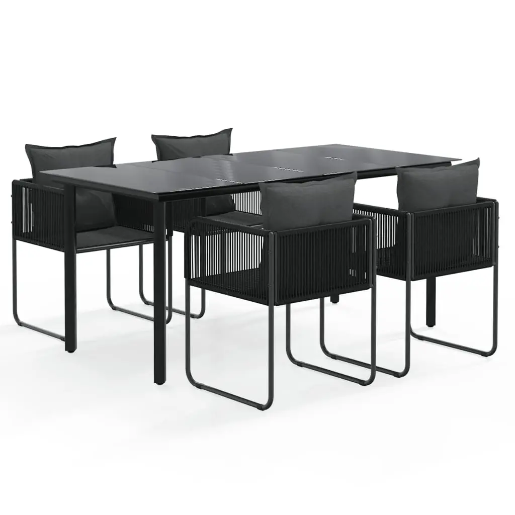 5 Piece Garden Dining Set for Outdoor Spaces