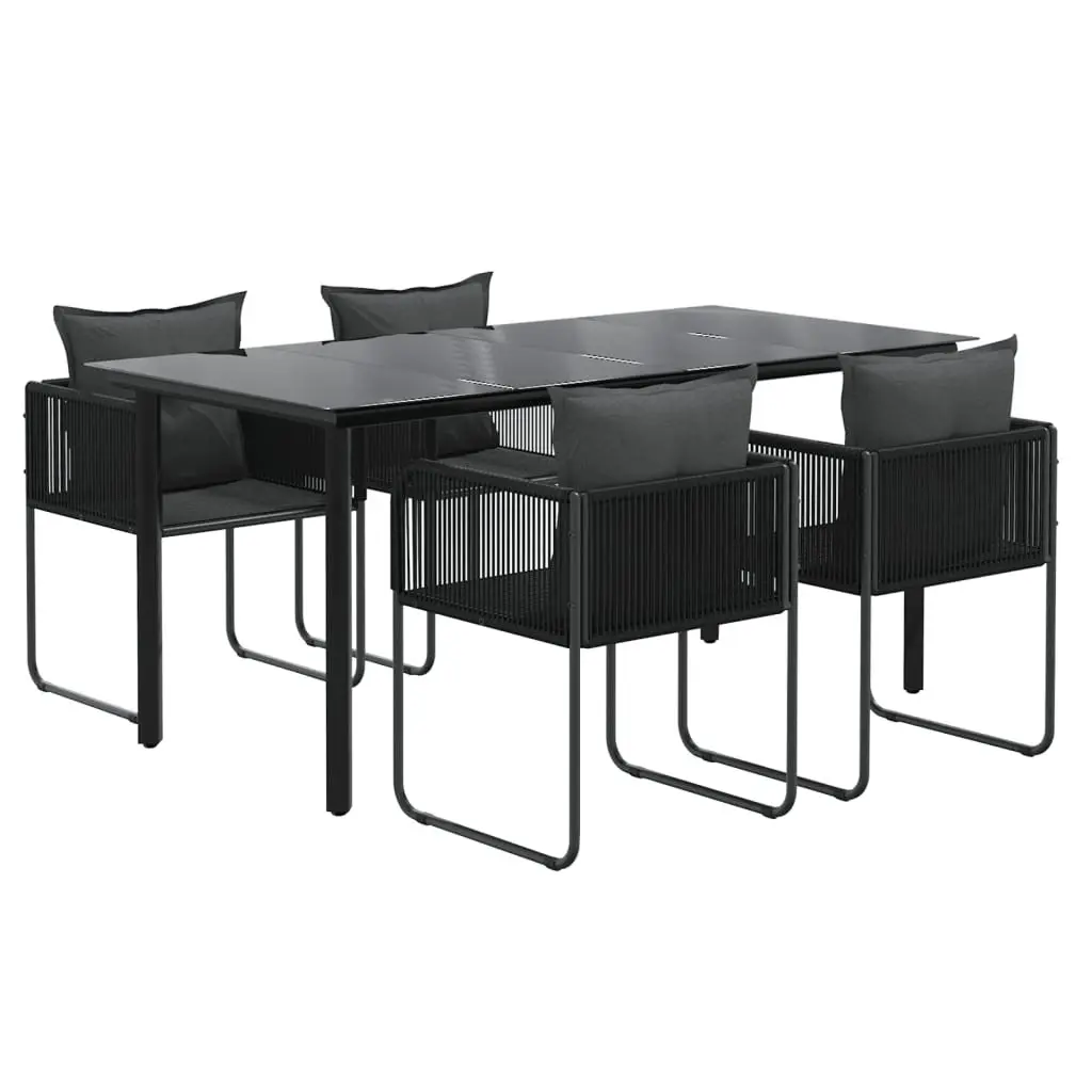 5 Piece Garden Dining Set for Outdoor Spaces