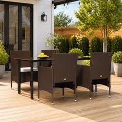 Sturdy Garden Dining Set for Outdoor Comfort