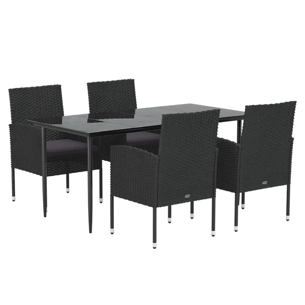 5-Piece Outdoor Dining Set with Cushions