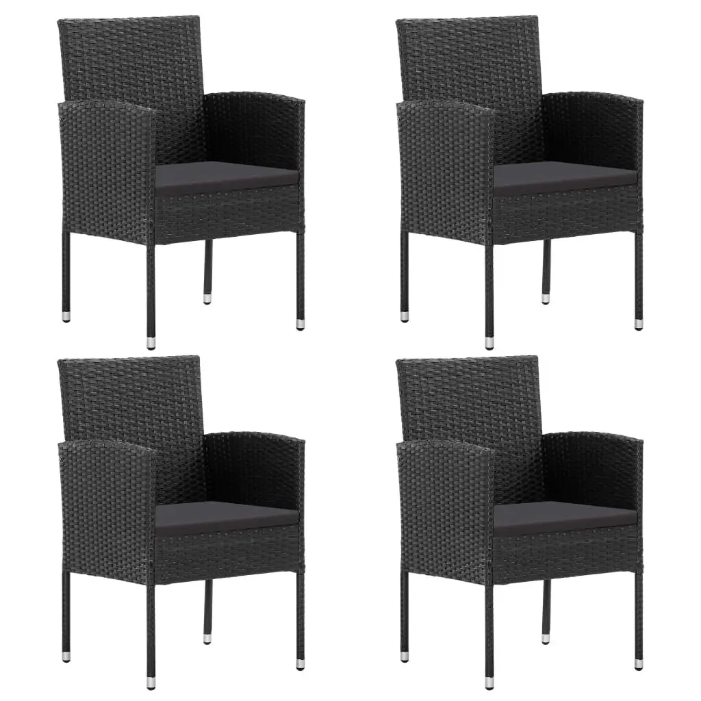 5-Piece Outdoor Dining Set with Cushions