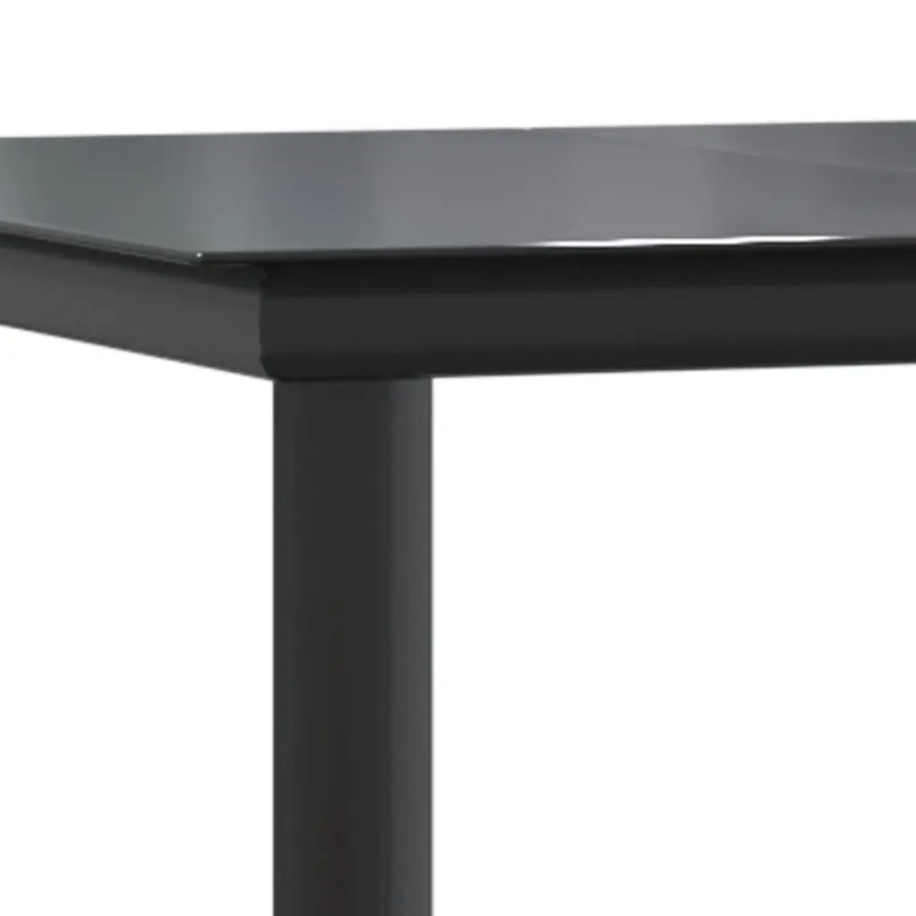 7-Piece Garden Dining Set with Grey Poly Rattan