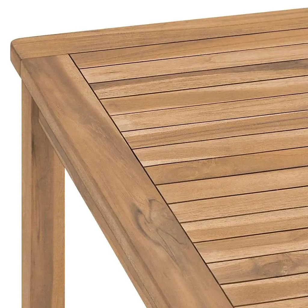 Outdoor Dining Table 180x90x77cm Teak Wood