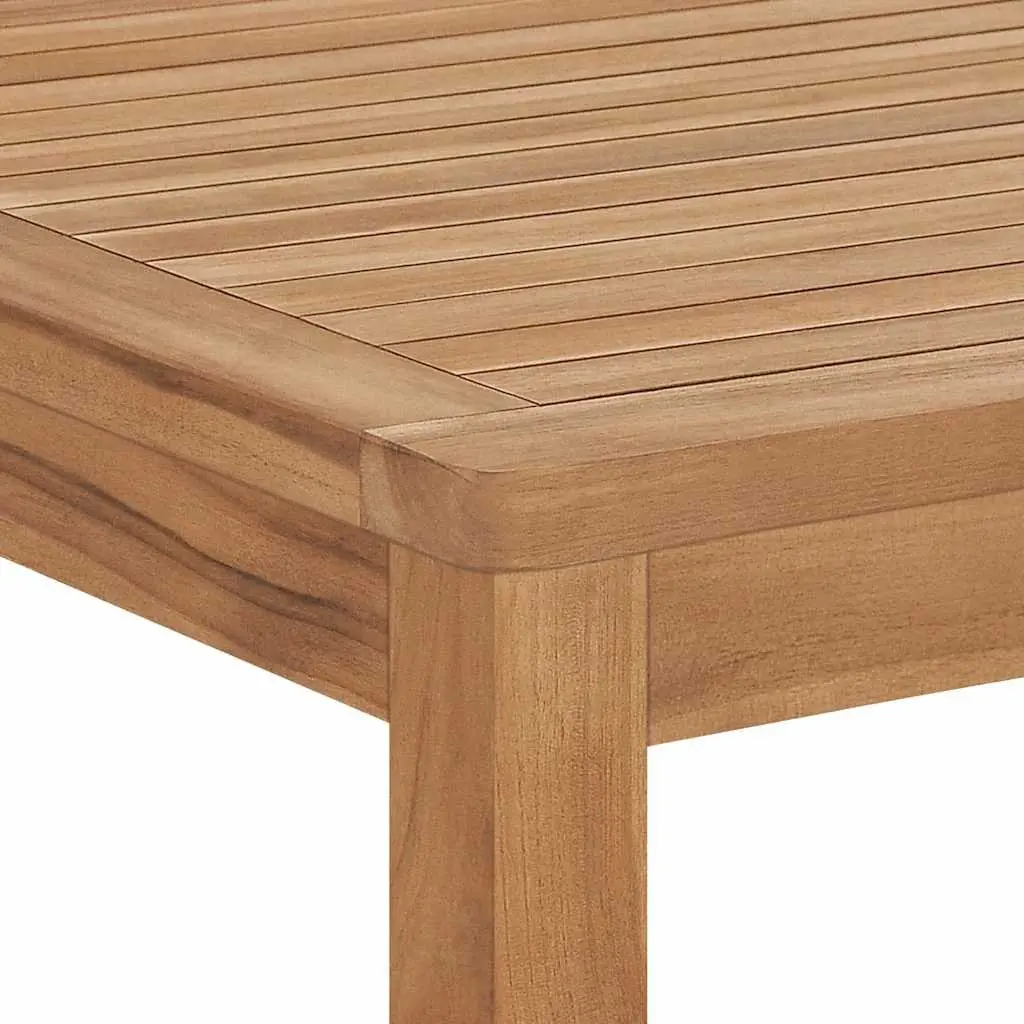 Outdoor Dining Table 180x90x77cm Teak Wood