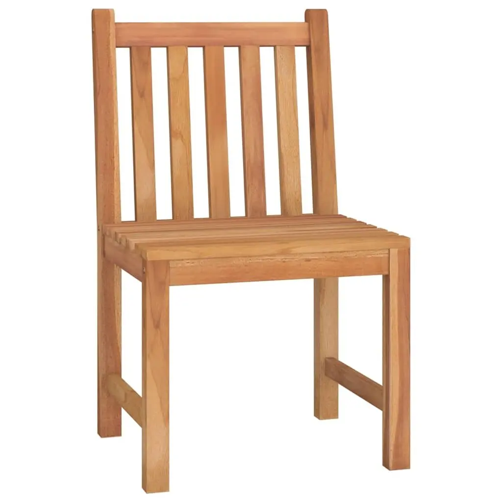 4-Piece Solid Wood Teak Garden Dining Set