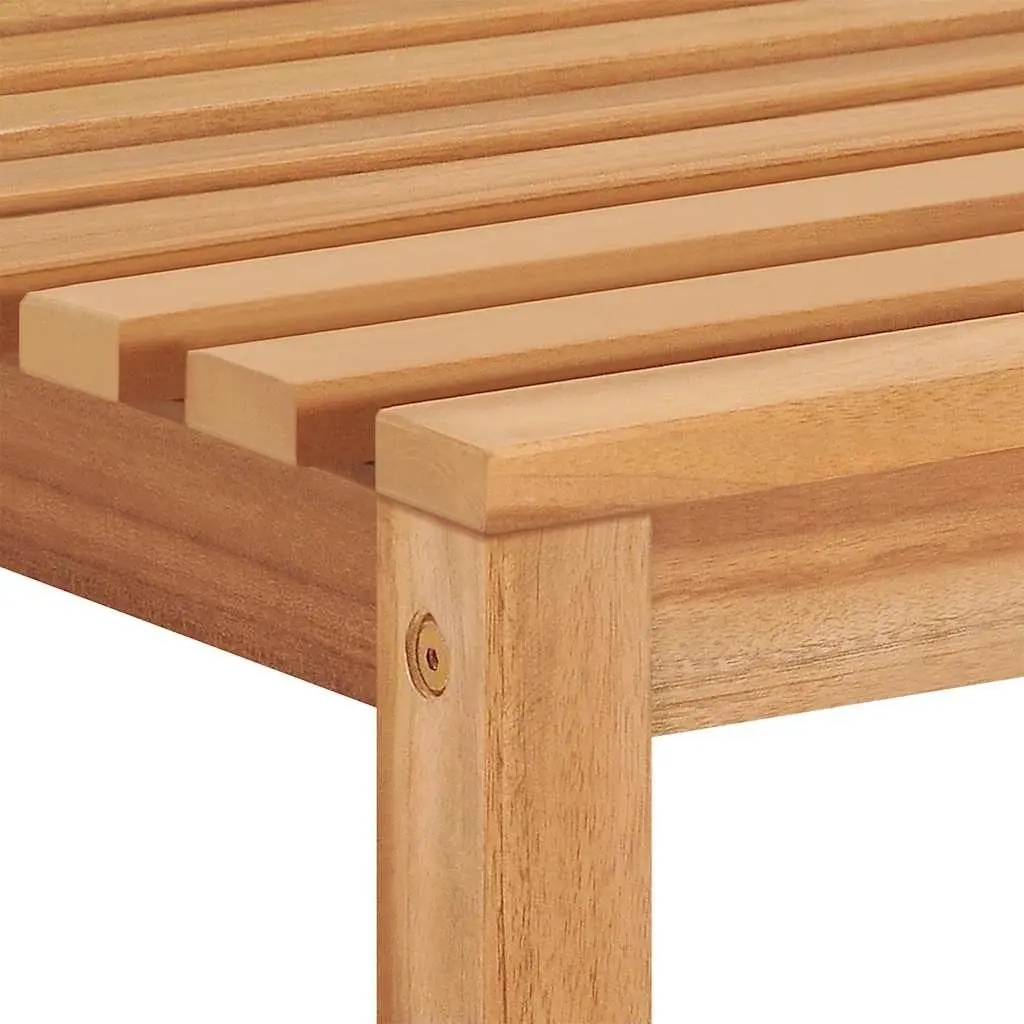 4-Piece Solid Wood Teak Garden Dining Set