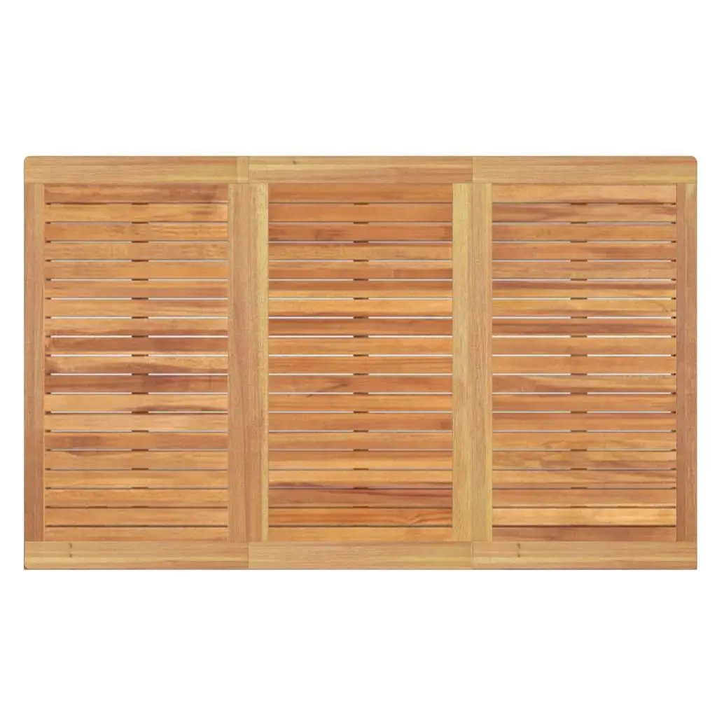 3 Piece Teak Wood Garden Dining Set