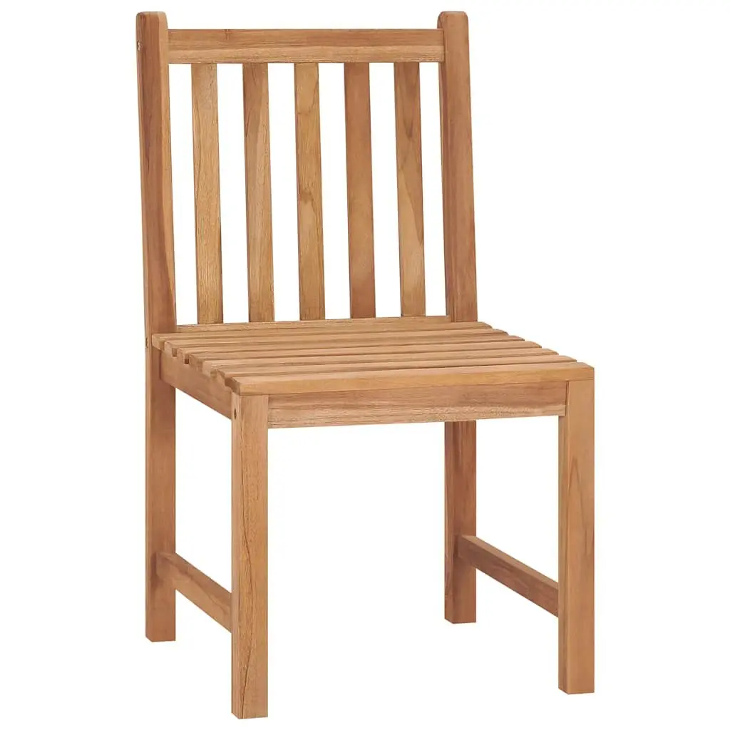 4 Piece Garden Dining Set with Teak Wood