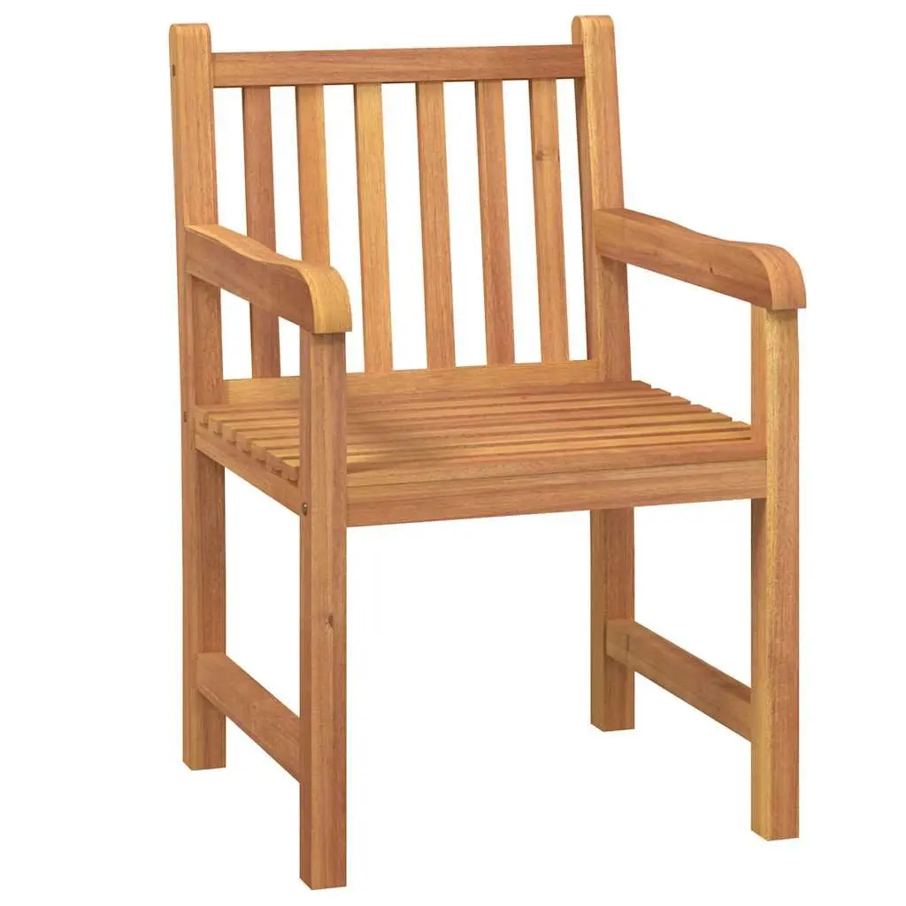 5 Piece Wooden Garden Dining Set for Outdoor Use