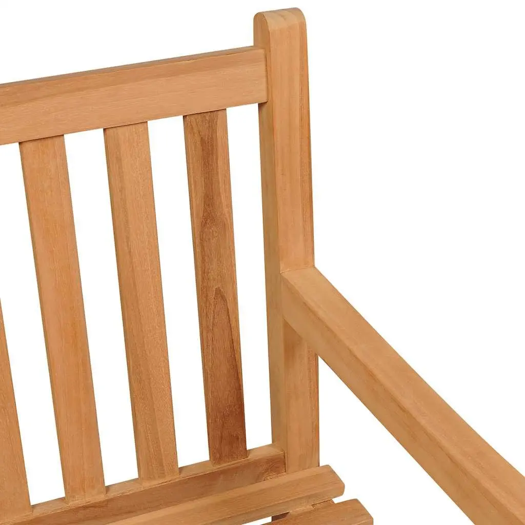 Solid Teak Wood 4 Piece Garden Dining Set