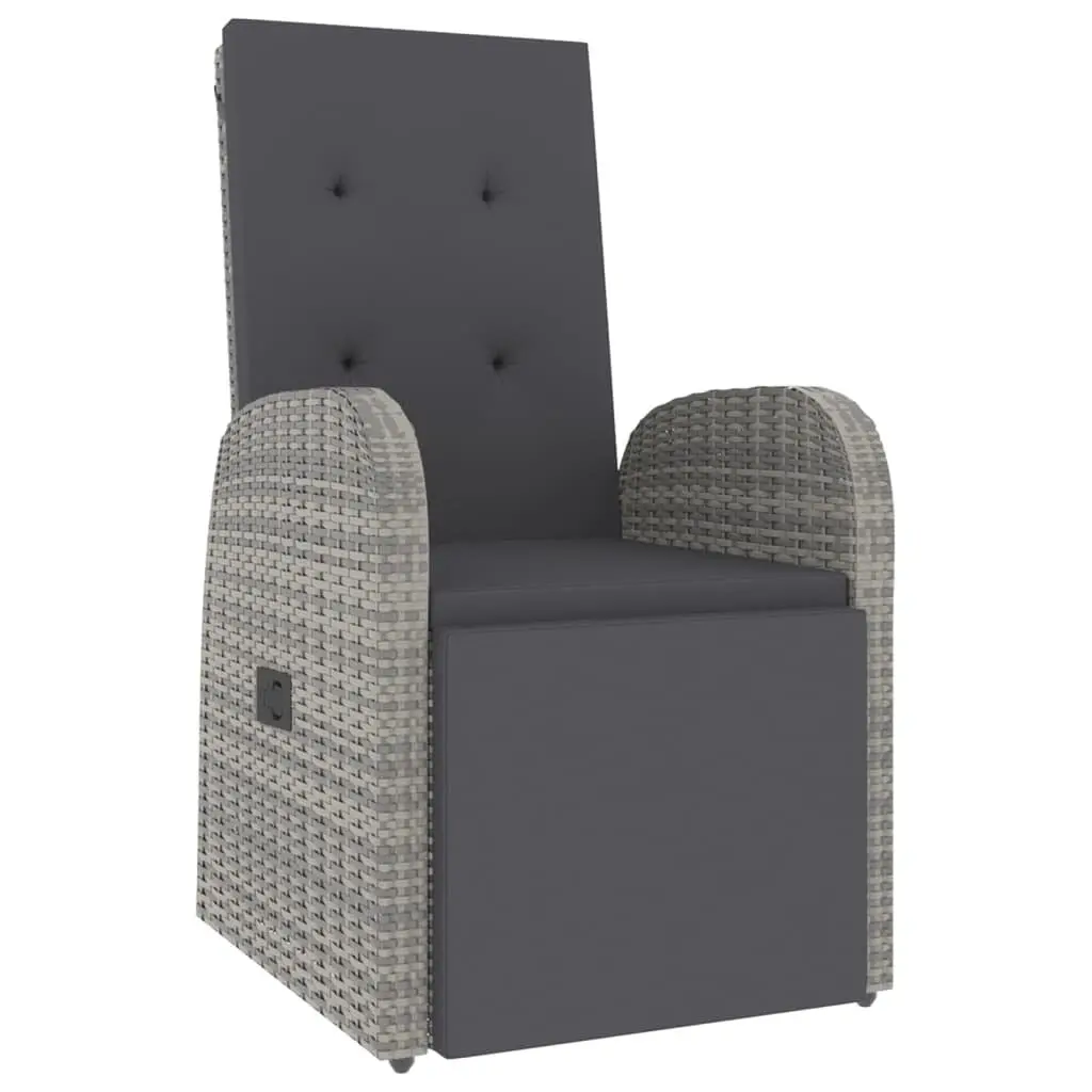 2-Piece Outdoor Lounge Set with Cushions