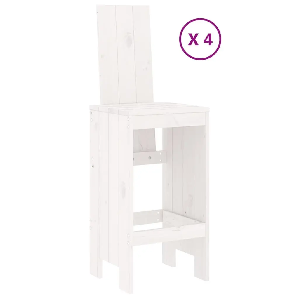 5 Piece Wooden Garden Bar Set for Outdoors