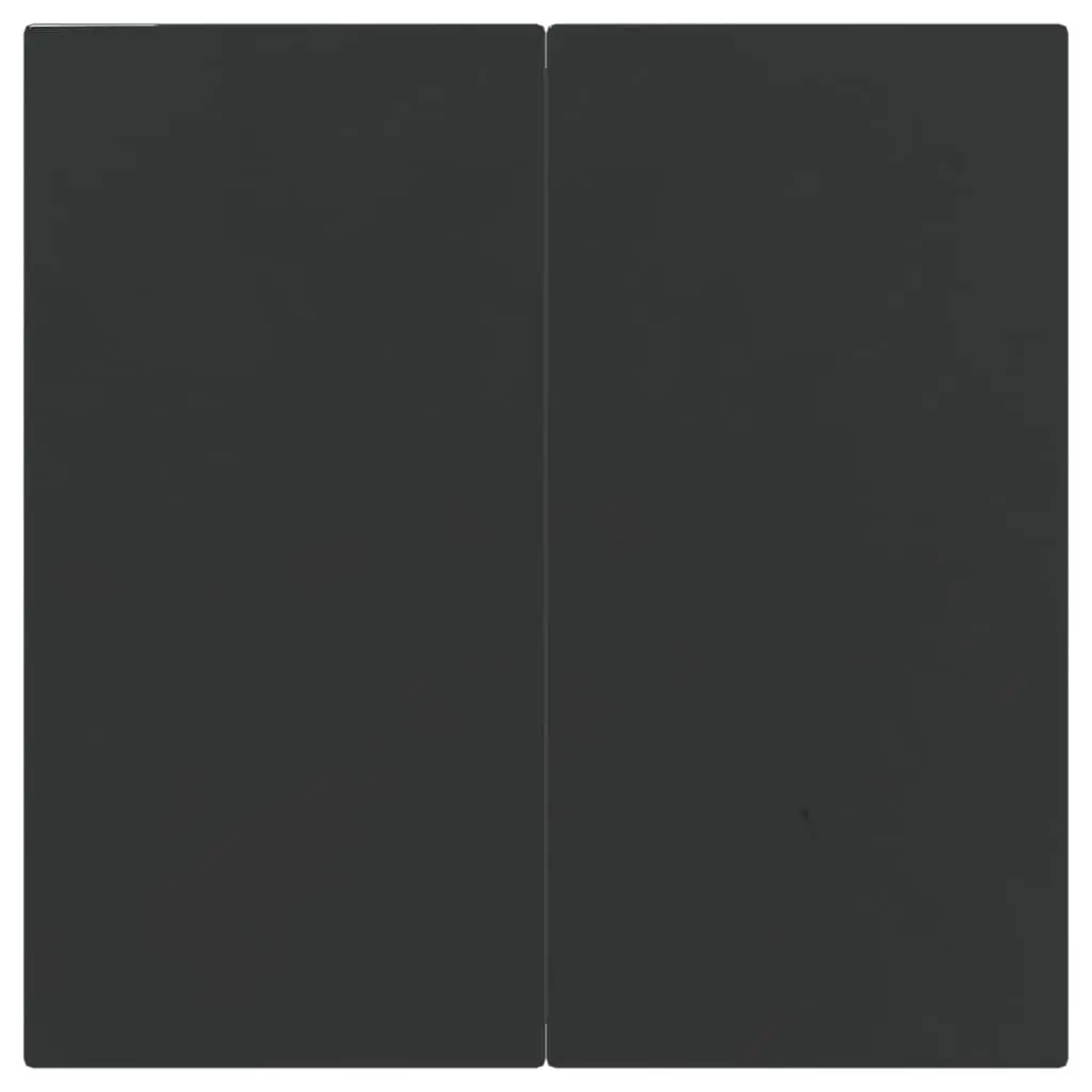 Outdoor Dining Set PE Rattan 3 Piece Black Patio Furniture Chairs Table