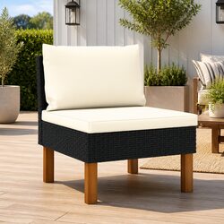 Durable Middle Sofa Section for Outdoor Spaces