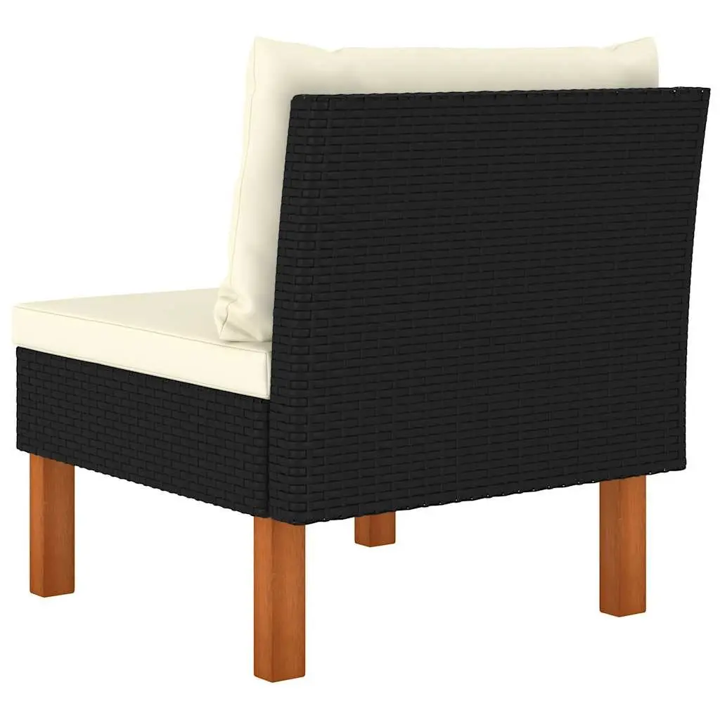 3 Piece Outdoor Lounge Set with Eucalyptus Wood
