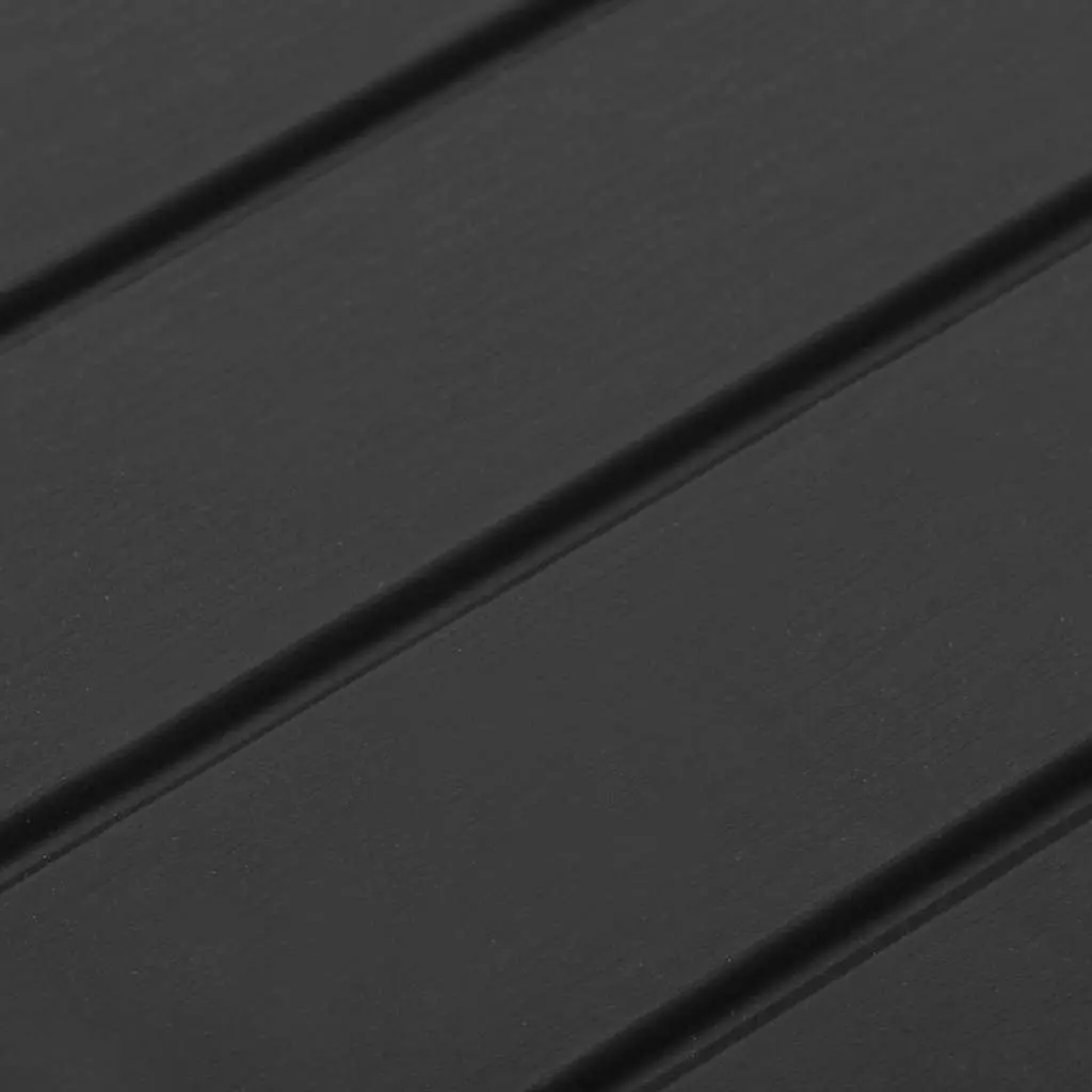 Garden Table Plastic 53x53x40cm Grey